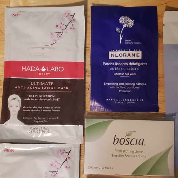 NEW sample size face masks & blotting linens - Picture 4 of 6